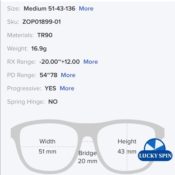 Pink blush rose leopard cat eye plastic eyeglasses frames brown new - Picture 10 of 14